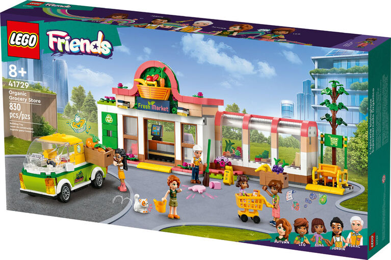 LEGO Friends Organic Grocery Store 41729 Building Toy Set (830 Pieces)
