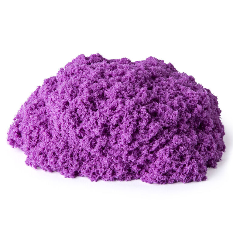 Kinetic Sand, 907 g (2 lb) de Kinetic Sand violet pour mélanger, modeler et créer