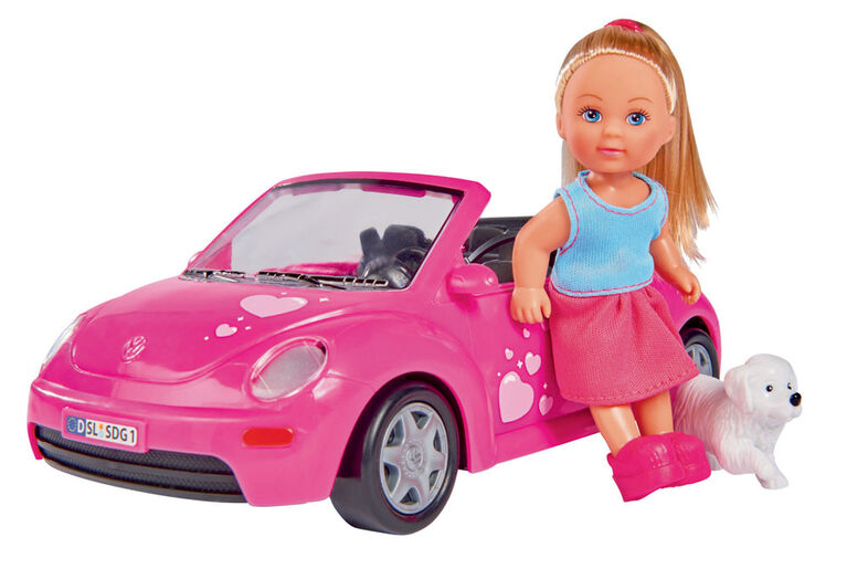 Evi L - Evi Avec Voiture Beetle(23cm)