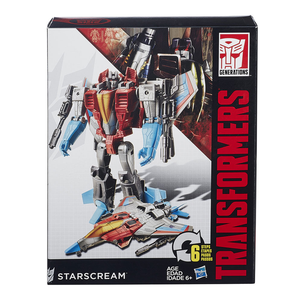 Transformers Generations Cyber Battalion Series Starscream Figure