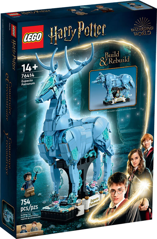 LEGO Harry Potter Expecto Patronum 76414 Building Toy Set (754 Pieces)