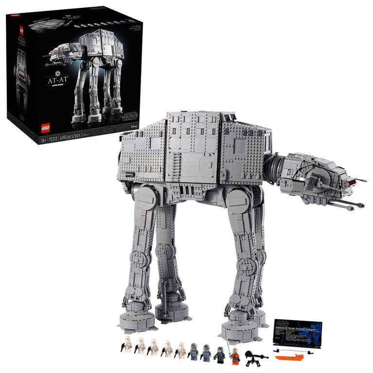 LEGO Star Wars AT-AT 75313 Collectible Building Kit (6,785 Pieces)