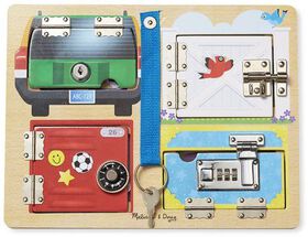 Melissa and Doug - Planche de serrure et de loquet