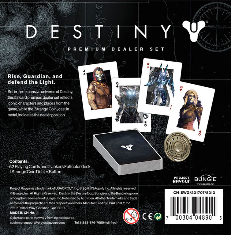 Ensemble De Jeu De Cartes Premium Destiny - Édition anglaise