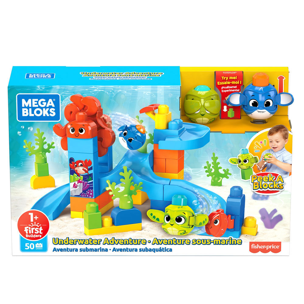 Mega bloks ocean animals on sale