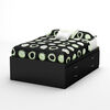 Step One Captain Platform Storage Bed with 4 Drawers- Pure Black
