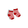 1er ensemble chapeau, bavoir et chaussettes de Noël