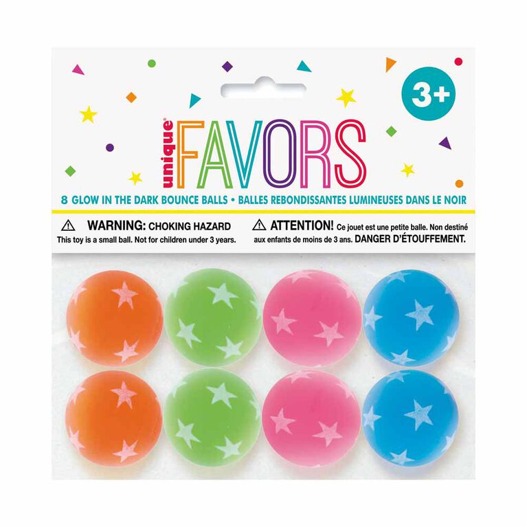 Glow in the Dark Bounce Ball Favors - 8