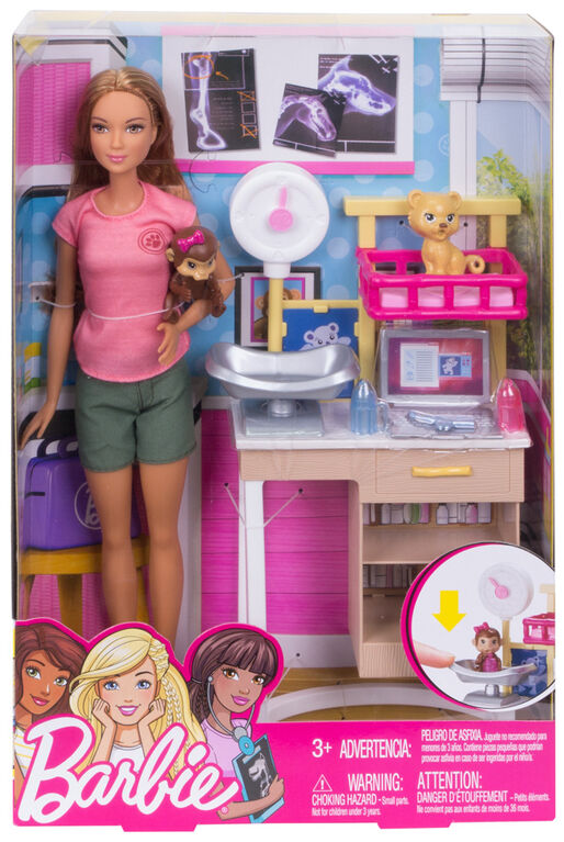 Barbie Zoo Doctor, Brunette