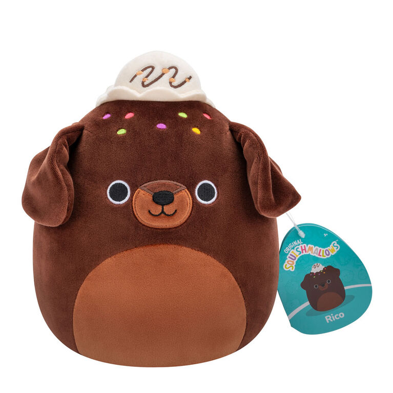 Squishmallows 7.5" - Rico Brownie Chocolate Lab