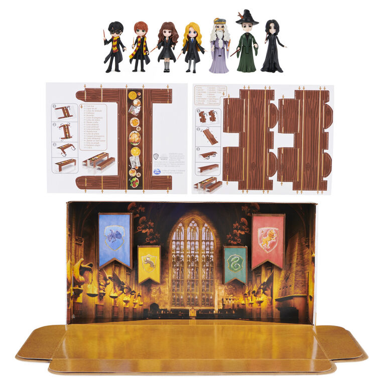Wizarding World Harry Potter, Magical Minis Collector Set with 7 Collectible 3-inch Toy Figures - R Exclusive