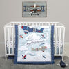 Adventure Awaits 4 Piece Crib Bedding Set