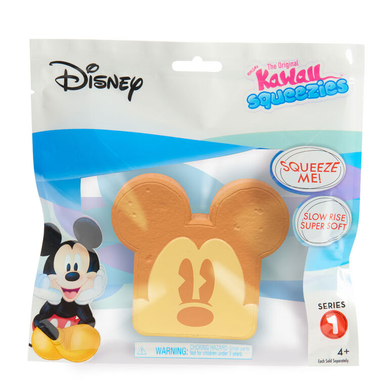 Disney Squeezies - Mickey - Série 1 - Par Enzo Kawaii - Toast de Mickey.