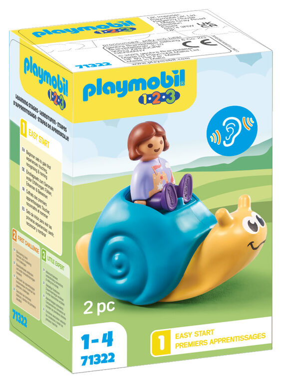 PLAYMOBIL 1.2.3 Rocking Snail