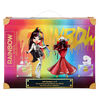 Rainbow High 2021 Collector Doll (11-inch) Jett Dawson with half Black and half Multicolored Rainbow hair, 2 Gorgeous Outfits to Mix and Match and Premium Doll Accessories, Collectible Gifts for Collectors and Kids 6-12 Years
