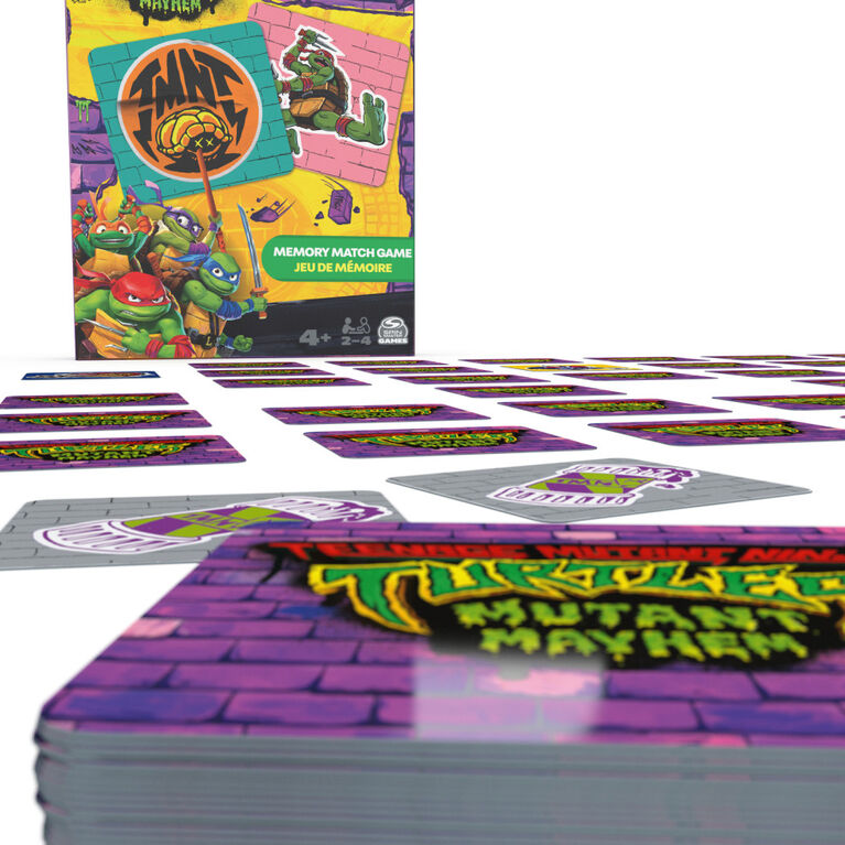 Teenage Mutant Ninja Turtles Memory Match Game