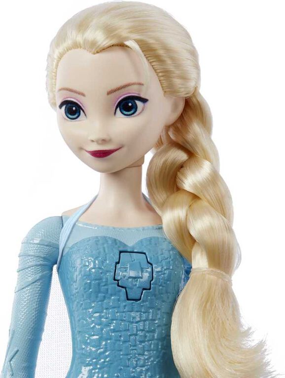 Disney-La Reine des Neiges-Elsa Poupée Chantante " Libérée, délivrée " Version Francaise