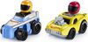 Fisher-Price Little People Hot Wheels Race Track for Toddlers, Race and Go Track Set, 2 Cars
