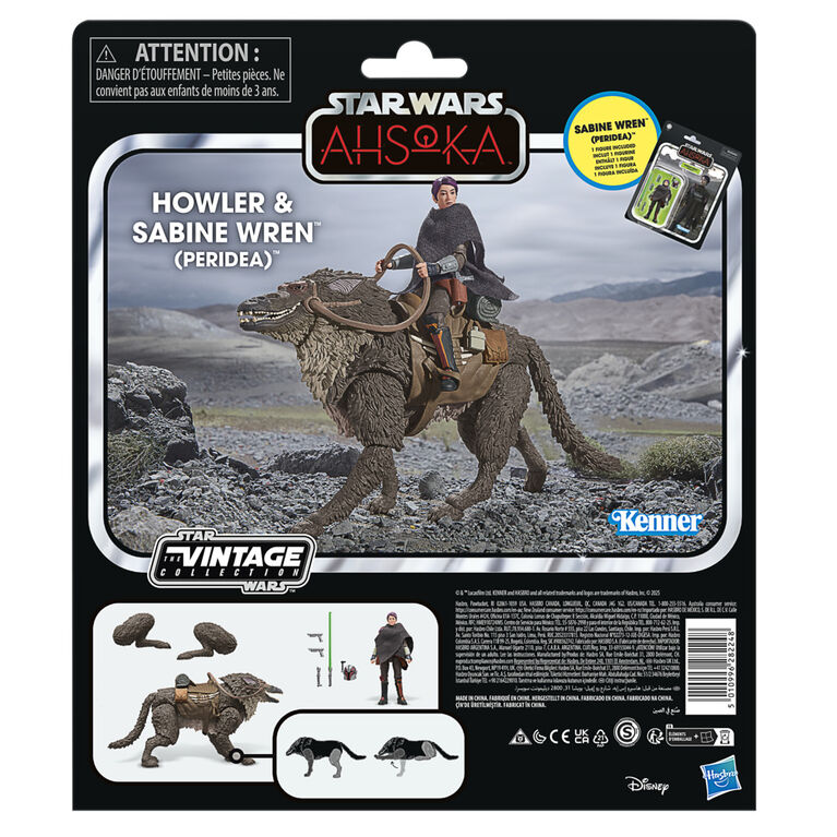 Star Wars The Vintage Collection Howler & Sabine Wren, Star Wars: Ahsoka 3.75 Inch Action Figure 2-Pack