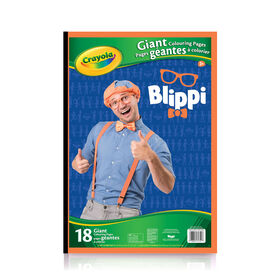 Pages à colorier géantes Crayola, Blippi