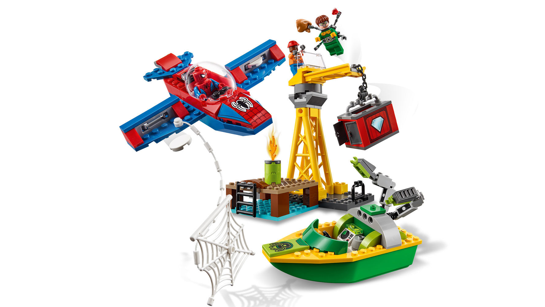 spiderman lego 76134