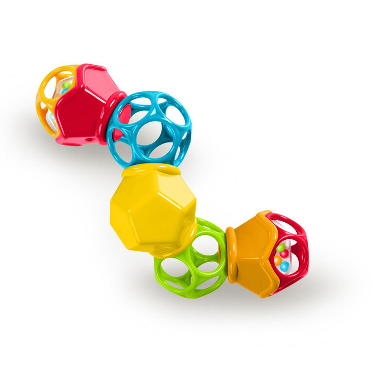 Oball Clicky Twister Easy Grasp Rattle