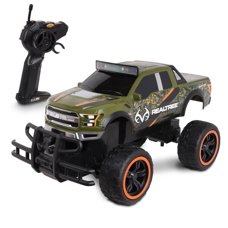 NKOK 14" RealTree RC Ford F-150 Raptor Green