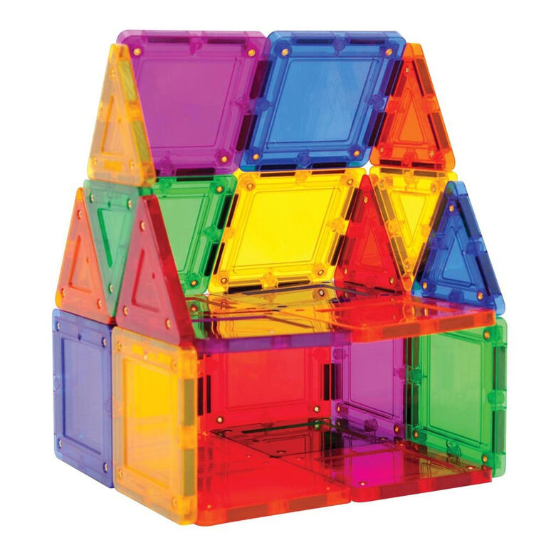 Magformers TileBlox Rainbow 30 pièces - With Magnetic Activity Board