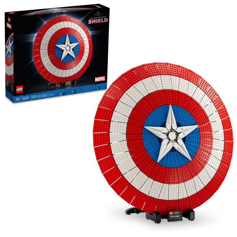 LEGO Marvel Captain America's Shield 76262 Building Kit (3,128 Pieces)