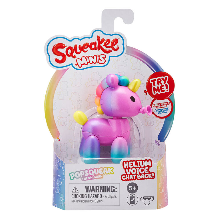 Squeakee Mini - Rainbow Unicorn
