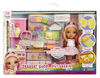Jeu de pâtisserie Rainbow High Littles + petite poupée (rose de 5,5 po (14 cm))