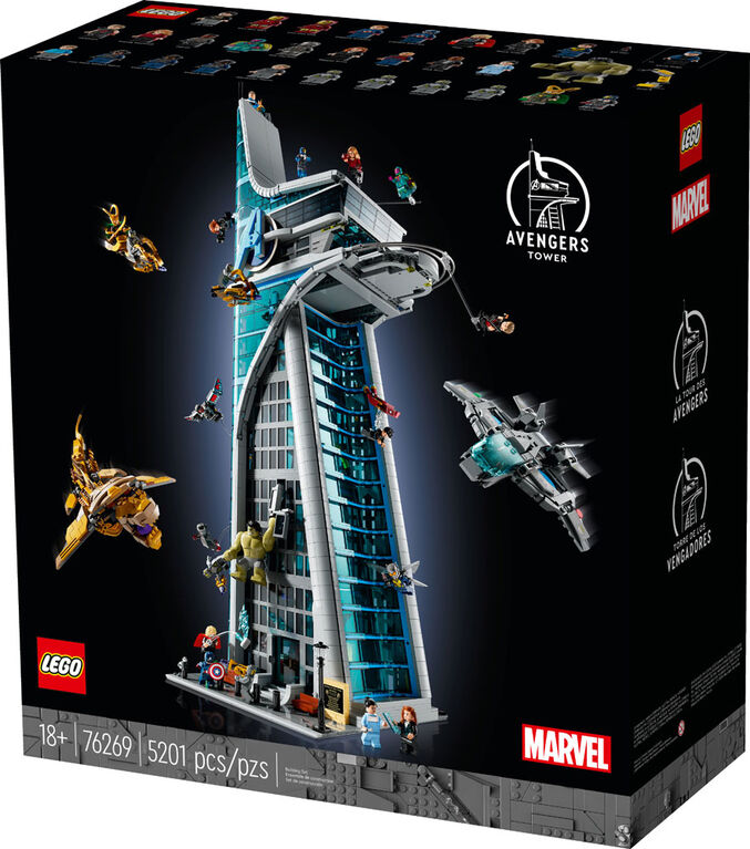 LEGO Marvel Avengers Tower Building Set 76269