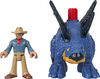 Imaginext Jurassic World Dominion Stegosaurus Dinosaur and Dr. Grant Figure