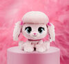 GUND P.Lushes Designer Fashion Pets, Pinkie Monroe, caniche en peluche de luxe douce et élégante avec des paillettes scintillantes, rose, 15,2 cm