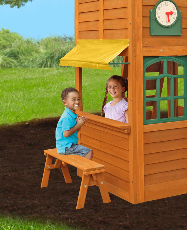 KidKraft Brooksville Wooden Swing Set