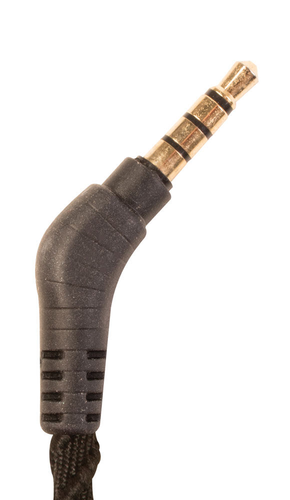 Wraps Talk Earbuds Braided Cable - Black - English Edition