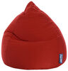 Gouchee Design - Beanbag Easy Fauteuil Poire Microfibre XL - Rouge