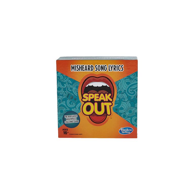 Hasbro Gaming - Speak Out Expansion Pack: Misheard Song Lyrics