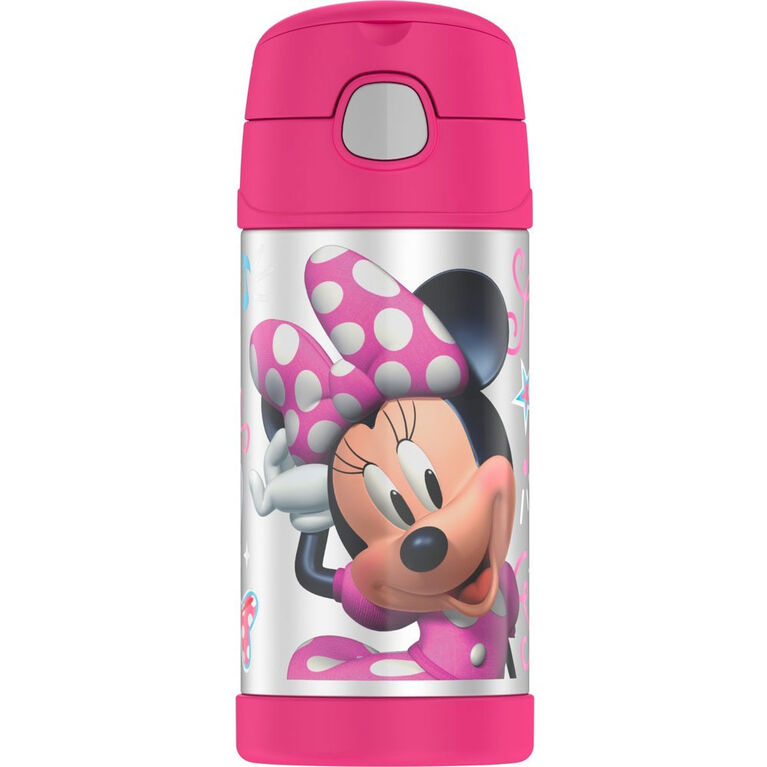 Thermos Funtainer 355ml Bottle Minnie Mouse Bowtique Styles may vary