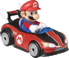 Répliques Mario Kart Hot Wheelsen métal moulé sous pression à l'échelle 1:64