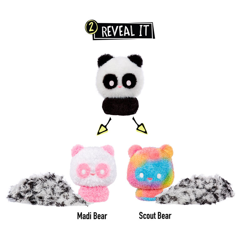 Petite peluche à collectionner Fluffie Stuffiez Panda Bear
