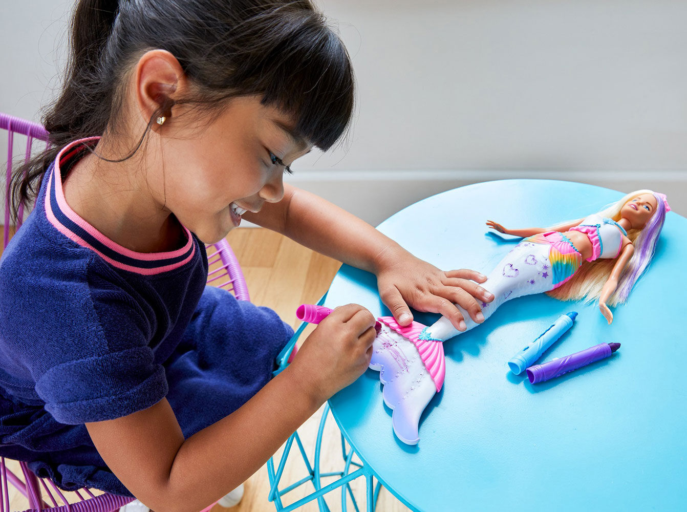 barbie dreamtopia color magic mermaid