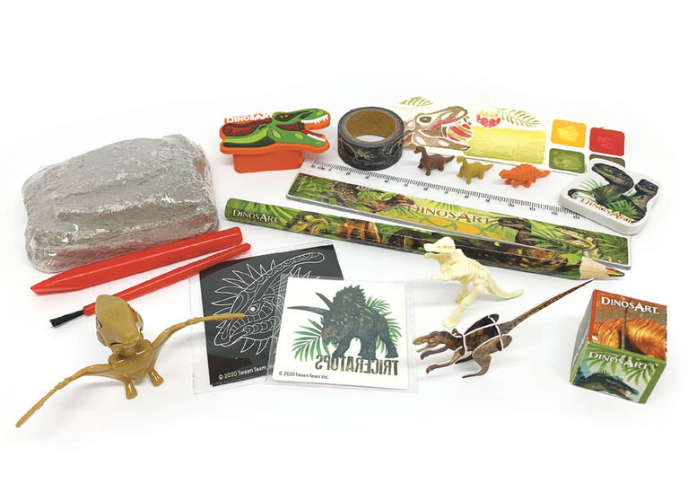 Dinosart - Calendrier de l'avent - 24 jours
