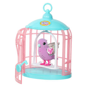 Little Live Pets Lil' Bird Bird and Cage Polly Pearl