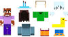 Minecraft Creator Series Fluffy Earmuffs + Inflatable Ducky Figures
