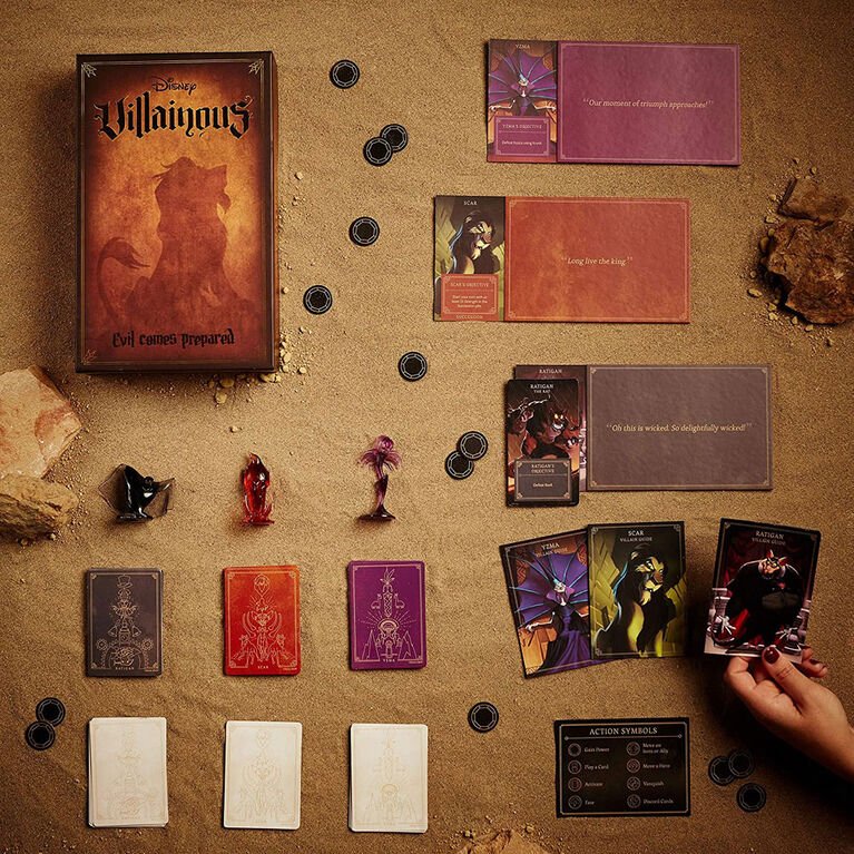 Ravensburger - Disney Villainous: Evil Comes Prepared - English Only