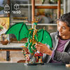 LEGO NINJAGO Le Dragon Gardien, Ensemble de Construction à Exposer avec Figurine de MaÎtre Wu 71847