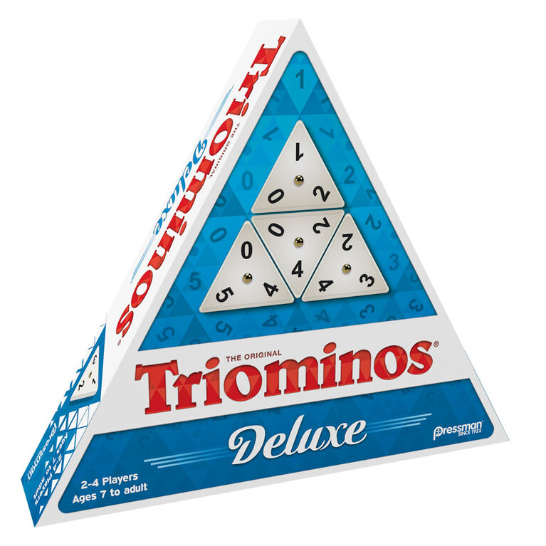 Pressman - Triominos De luxe - Jeu de famille - Édition anglaise