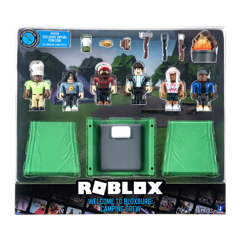 Roblox Action Collection - Welcome to Bloxburg: Camping Crew Playset