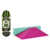 Tech Deck, Street Hits, SK8Mafia Skateboards Fingerboard with Pyramid Ledge Obstacle